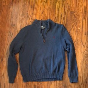 Size L polo quarter zip